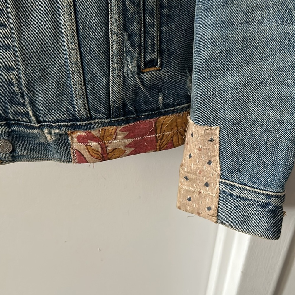 Levi’s Patchwork Denim Jacket Jean - image 3